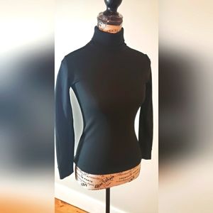 Turtle neck top Black Size S